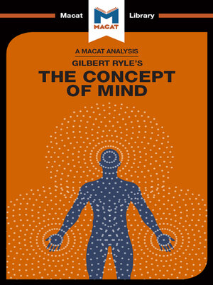cover image of An Analysis of Gilbert Ryle's the Concept of Mind